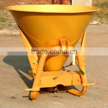 Fertilizer spreader with Plastic