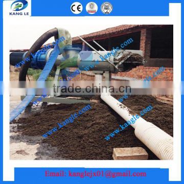 Environmental KLC-260 pig dung manure dewatering machine / pig farm waste process machine