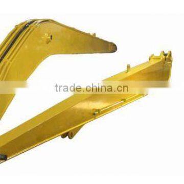 Excavator long reach boom arm