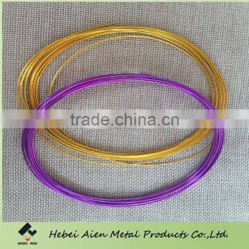 1mm 1.5mm 2mm colored aluminum craft wire,jewellery wire