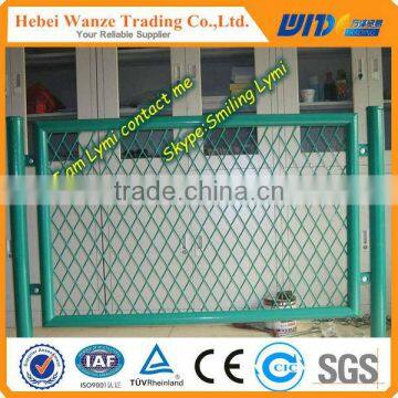 PVC coated expanded metal sheet / expanded metal mesh fencing materials