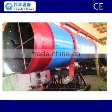 High capacity sawdust rotary drum dryer machine, wood chips dryer