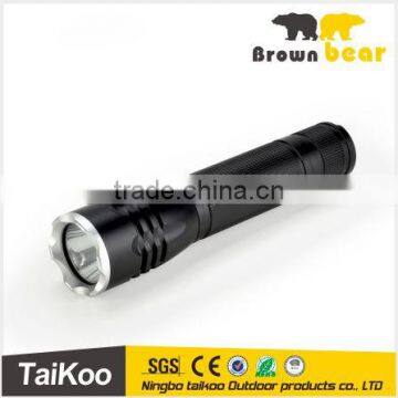 Hot sale factory price plastic light 3*AAA torch led, alumnum flashlight, aluminum torch