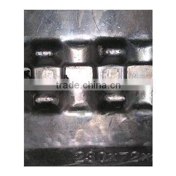 Rubber Track 230x72x43 X199 X120 X122 EXCVATOR TRACK RUBBER CRAWLER photo-2