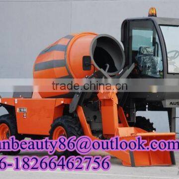 New 2014 Mini Self Loading Mobile Concrete Mixer