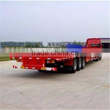 China 40ft Container Truck Semi Trailer, 3 Axle Flatbed Semi-trailer for Sale photo-2