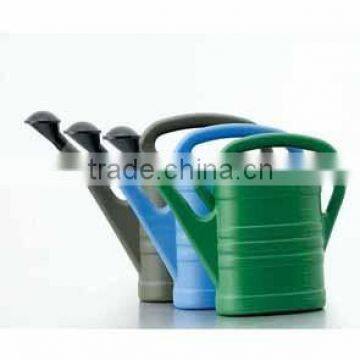 plastic garden flower watering can