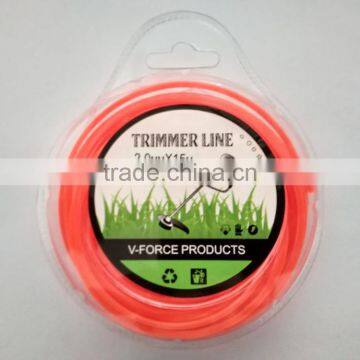 Top Sell Garden Line Parts Brush Cutter Grass Cutting Parts 2.0mm*15m Round Nylon Trimmer Line photo-2