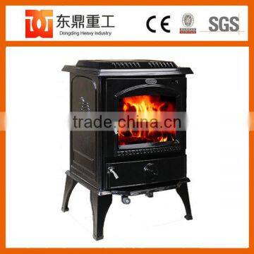 Factory Direct Selling fireplace Cast Iron Material Wood burning stove with low price