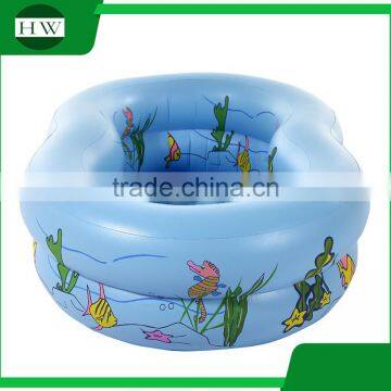 large children inflatable swimming fishing bath pool