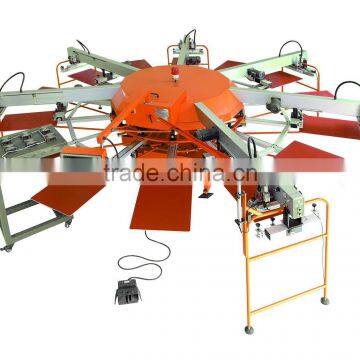 AUTOMATIC TEXTILE EQUIPMENT/Industrial Garment Rotating Screen Printing Machine