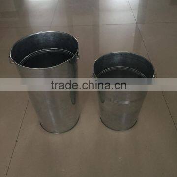 Galvanized Floral Bucket photo-6