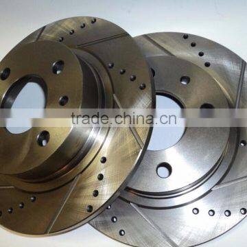 45251-S87-A00 oem number and I need the iron casted, cross drilled and slotted disc brake