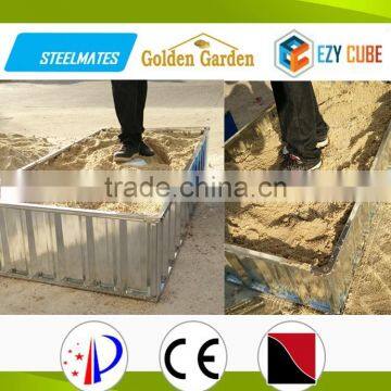 Low Price flat pack metal plant bed manufactured in China