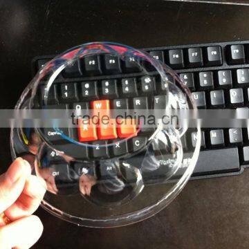 Clear and safe disposable plastic bowl cover / Sundae cup cover