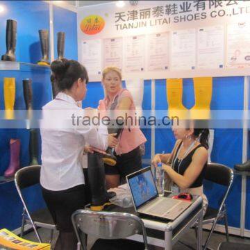 With the Handle of Cotton Pvc Boots photo-6