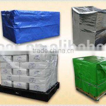 hot sale printed high quality pvc pallet cover, waterproof pallet cover