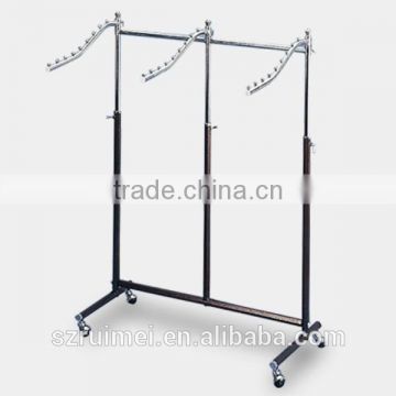 Waterfall Metal Display Rack for Clothing Store