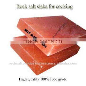 High Quality 100%Food grade salt slab for cooking