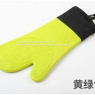 New Silicone Long Oven Grill Gloves Mitt