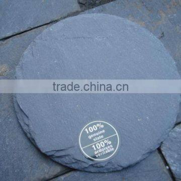 10X10cm round 100% natural stonescoaster