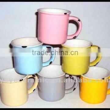 Promotion Custom Ceramic Enamel Mug