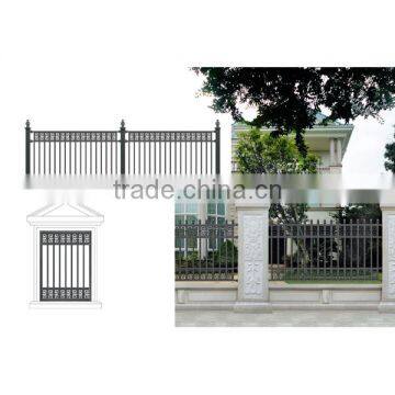 Garden Decoration Cast Antique Design Art Aluminum Garden Fencing photo-4