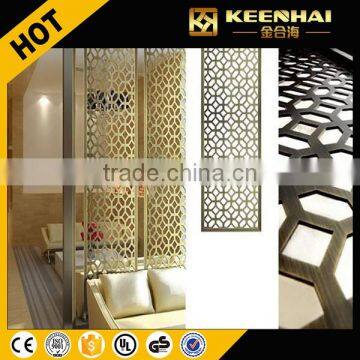 Interior Aluminum Decorative Divider Screen Partition