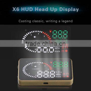 X6 OBD2 Hud Car Head Up Display System photo-2