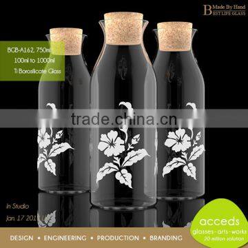 Custom Designed Cheap Glass Milk Bottles for Sale photo-3