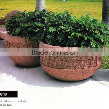 CHY050903 Outdoor Fiberglass Flower Pot/high Quality Flower Planter/decorative Flower Vase photo-2