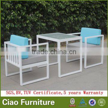 All Weather Sectional Garden Sofa Outdoor Aluminum Sofa Furniture photo-3