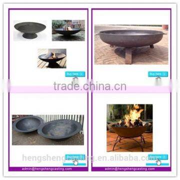 2015 hot sale  outdoor stainless steel fire pits price