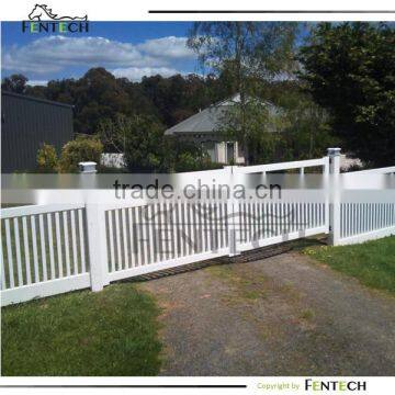 high quality pvc ornamental fence