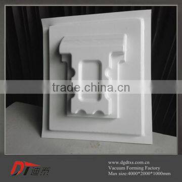 Custome White/ Black PS Plastic Vacuum Forming Shell photo-3