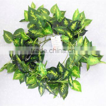 vertical garden wall hanging 240cm Long cheap make fake recycling plastic PE artificial plant EMX10 3010