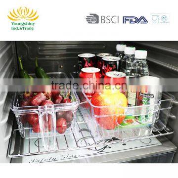 Fridge & Freezer Bin W/handle Dish Drainer Rack photo-4
