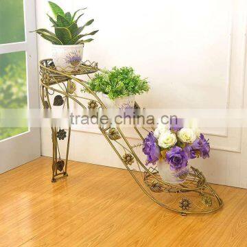 2016 Custom High-heeled Shoes Shape Iron Decoration Flower Display Stand photo-5