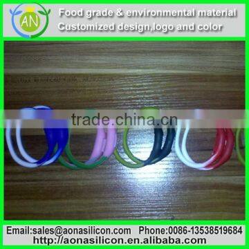 Candy Segment Colors Promotion Teenage Fashion Watches Silicone Digital Watch