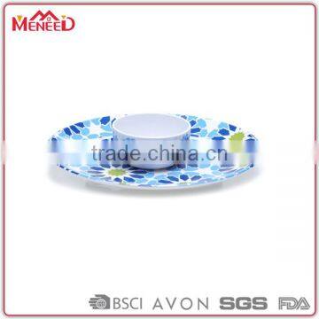 12" Inch Mischievous Slipper Design Printing on Party 30cm Melamine Chip&dish Plate photo-3