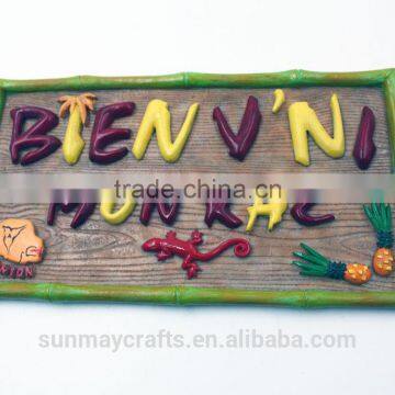 Wholesale Custom Polyresin France Reunion Souvenir Plates for Sale photo-4