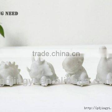 White Dinosaur for Children Day With Soft Plastic Dinosaur Toys photo-4