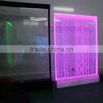High Quality LED Vortex Acrylic Water Bubble Wall Panel Office Partitions photo-5