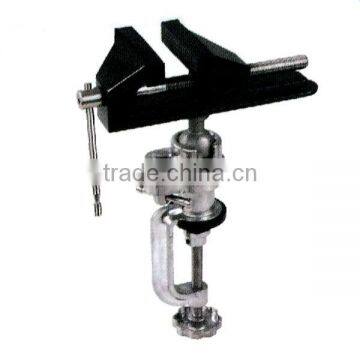 Universal table vice with drill clamp