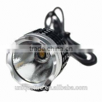 Uniquefire hiking aluminum headlamp and police headlamp motor
