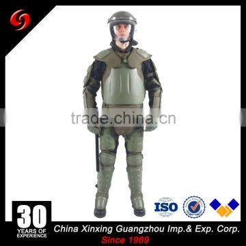 High quality ABS police light full body protective gear anti riot suit for security safety 6.8kg