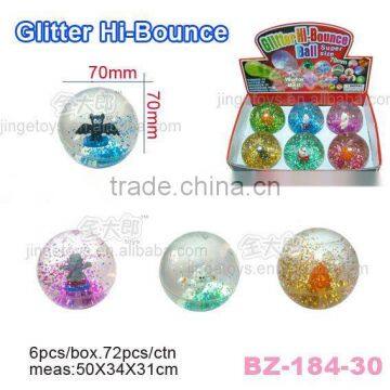 Sell Glitter Bouncing Ball Toys, Glitter bouncing ball with Animals