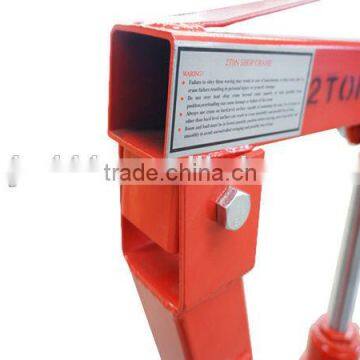 2T Foldable Hydraulic CE Approved Shop Crane photo-5