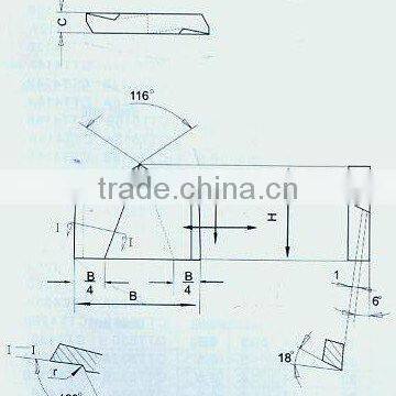 GB5245-85 And YS/T79-1994 Standard Welding Blade--For Twist Drill and Straight Groove Drill
