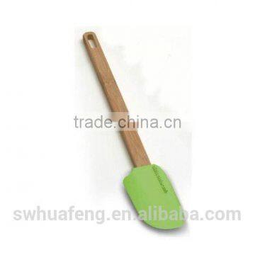 2016 Silicone Scoop With Bamboo Handle